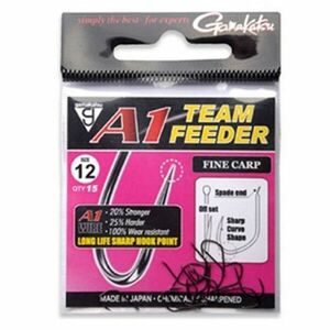 Carlige A1 Team Feeder Fine Carp Gamakatsu (Marime Carlige: Nr. 12) imagine