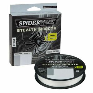Fir Textil SpiderWire Stealth Smooth 8 Braid, Translucent, 150m (Diametru fir: 0.07 mm) imagine