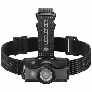 Lanterna frontala reincarcabila MH7 Grey, 600 lumeni + Acumulator + USB, Led Lenser imagine