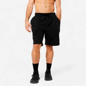 Pantalon scurt molton cu buzunare Negru ultra Bărbați imagine