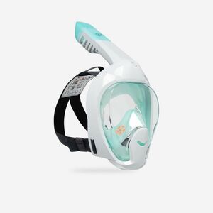 Mască Easybreath snorkeling fără husă Verde acvamarin XS (6-10 ani) Copii imagine