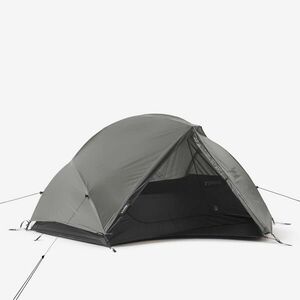 Cort cu structură autoportantă tip dom Trekking 2 persoane MT900 Gri-Negru imagine
