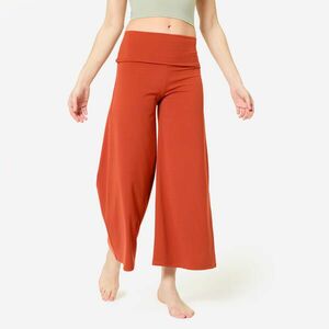 Pantalon larg 7/8 Fitness Damă imagine