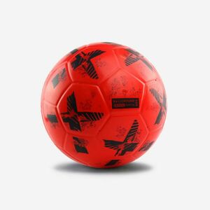 Minge Fotbal Ballground 500 Mărimea 4 Roșu-Negru imagine