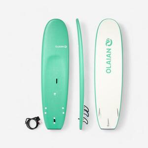 Placă surfboard 100 7'5" + leash și 3 înotătoare imagine
