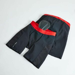 Pantalon scurt + Protecție pelviană 500 Damă imagine
