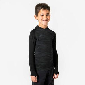 Bluză termică Fotbal Keepdry 500 Negru Copii imagine