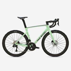 BICICLETĂ DE ȘOSEA RCR SHIMANO 105 DI2 12S SENZOR DE PUTERE VERDE SORBET imagine