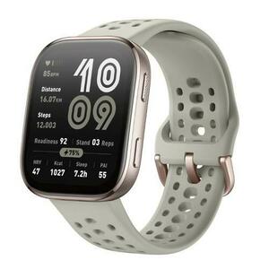 Ceas activity tracker Huami Amazfit Bip 6, Ecran AMOLED 1.97inch, Monitorizare 24/7, Peste 140 moduri sportive, 5 ATM, GPS (Verde) imagine