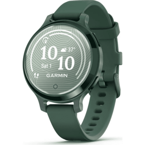 Ceas activity tracker Garmin Lily 2 Active, 38mm, curea silicon, Waterproof 5 ATM, GPS (Verde) imagine