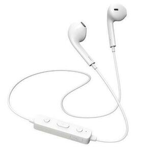Casti Alergare Borofone BE22 Free Run, Bluetooth (Alb) imagine