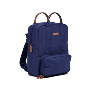 Rucsac Childhome Family Club Signature Urban Navy, 20.5 L, poliester hidrofug, capacitate maxima 5 kg, Albastru imagine