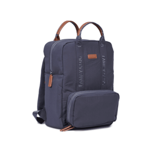 Rucsac Childhome Family Club Signature Urban Dark Grey, 20.5 L, poliester hidrofug, capacitate maxima 5 kg, Gri imagine