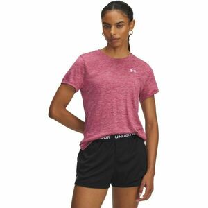 Under Armour TECH TWIST Tricou pentru femei, vișiniu, mărime S imagine