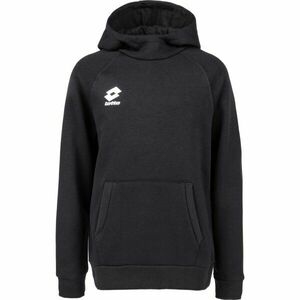 Lotto DELTA SWEAT HD FZ JR Hanorac juniori, negru, mărime imagine
