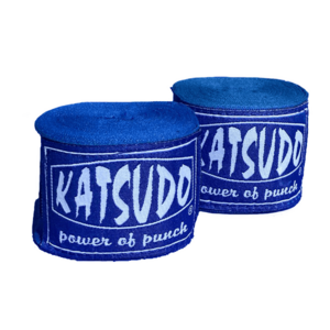Katsudo box bandaje elastice 250 cm, albastre imagine