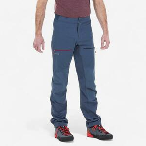 Pantalon Ușor Escaladă/Alpinism ROCK EVO Albastru Bărbați imagine