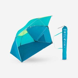Adăpost umbrelă plajă Iwiko 180 albastru galben UPF50+ 3 locuri imagine