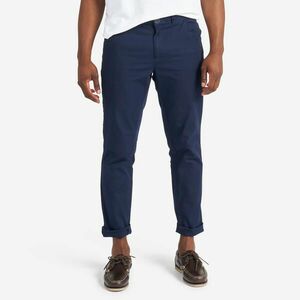 Pantalon navigație bumbac Sailing 100 Bleumarin Bărbați imagine