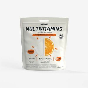 Multivitamine cu aromă naturală de portocale fără zahăr - 30 comprimate imagine