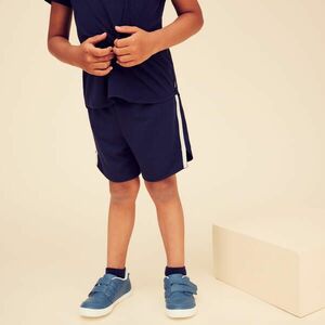 Pantalon scurt respirant 500 Baby Gym bleumarin copii imagine