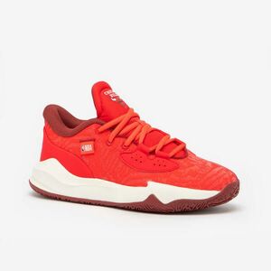 Ghete de baschet NBA Bulls - FAST 900 LOW-1 Roșu-Alb Copii imagine