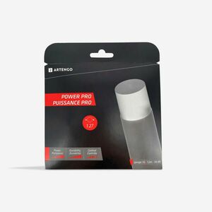 Cordaj Monofilament Tenis Cordaj POWER PRO Grosime 1.27 mm Negru imagine