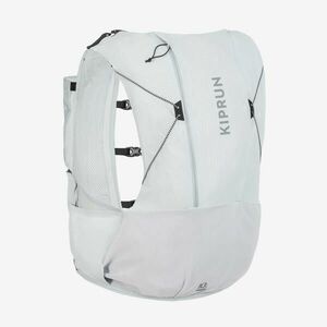 Rucsac trail alergare 10l mixt gri cu rezervor de apă 1L - KIPRUN BAG 900 imagine