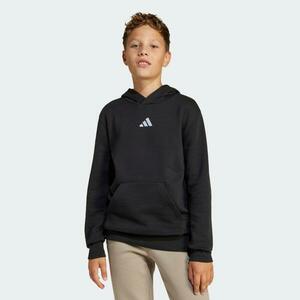 Hanorac bumbac Educație fizică ADIDAS Negru Copii imagine