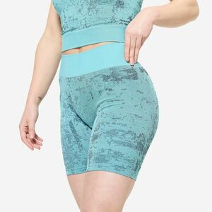 Pantalon scurt fitness Camo Bej Damă imagine