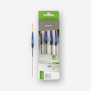 Set x4 Plute Pescuit staționar în iaz PF-F500 L1 X4 0, 4g 0, 6g 0, 8g 1g imagine
