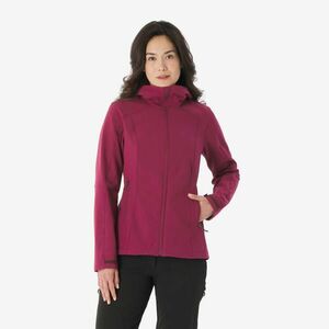 Geacă Softshell Protecție antivânt Trekking MT500 Mov Damă imagine