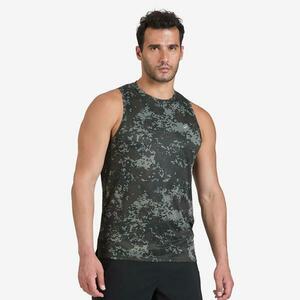 Maiou respirant Fitness Kaki Bărbați imagine