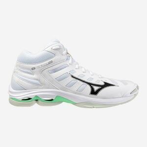 Încălțăminte de volei Mizuno Wave Voltage 2 Mid Alb Damă imagine