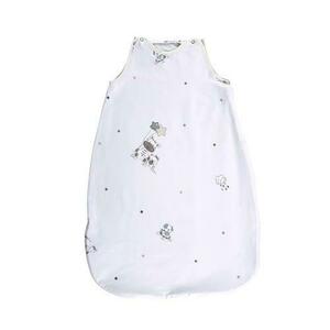 Sac de dormit de vara Lorelli Giraffe White, 85 cm, 12-18 luni, bumbac ranforce imagine