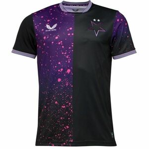 CASTORE SLAVIA PRAGUE AWAY SS SHIRT Tricou fotbal bărbați, negru, mărime imagine