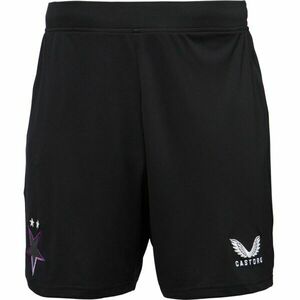 CASTORE SLAVIA PRAGUE AWAY SHORT Șort fotbal de bărbați, negru, mărime imagine