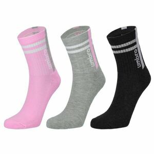 Umbro STRIPED SPORTS SOCKS JNR - 3 PACK - Șosete de copii, gri, mărime imagine
