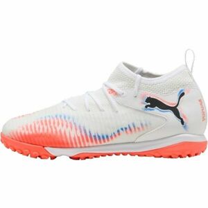 Puma FUTURE 8 MATCH TT Ghete de fotbal pentru bărbați, alb, mărime 38.5 imagine