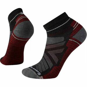 Smartwool HIKE LIGHT CUSHION ANKLE Șosete outdoor bărbați, gri închis, mărime imagine
