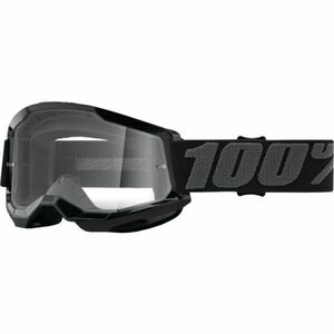 100% STRATA 2 Ochelari downhill, negru, mărime imagine