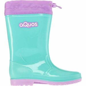 AQUOS RASTY J COLLAR Cizme de cauciuc pentru fete, turcoaz, mărime imagine