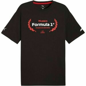 Puma F1 ESSENTIALS GRAPHIC TEE Tricou de bărbați, negru, mărime imagine