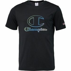 Champion SS TEE Tricou pentru bărbați, negru, mărime imagine