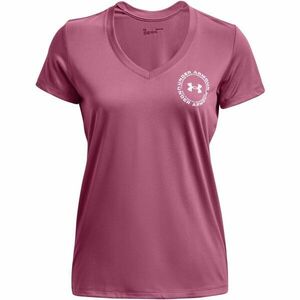 Under Armour TECH SOLID LC CREST SSV Tricou damă, roz, mărime S imagine