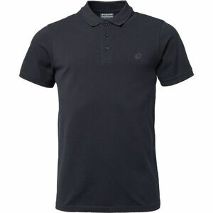 Lotto SAVVAS Tricou polo bărbați, negru, mărime imagine