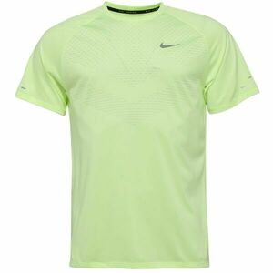 Nike STRIDE Tricou de alergare bărbați, neon reflectorizant, mărime imagine