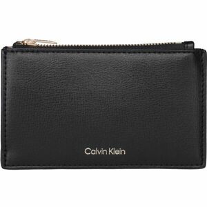 Calvin Klein FOIL LOGO TOP ZIP CARDCASE Portofel pentrui femei, negru, mărime imagine