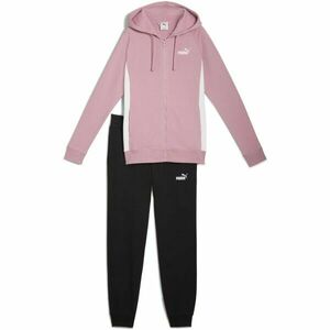Puma FULL-ZIP HOODED SWEAT SUIT FL Trening femei, roz, mărime imagine
