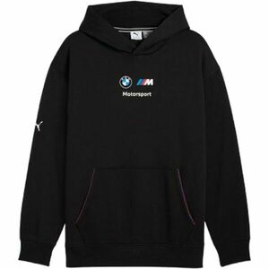 Puma BMW M MOTORSPORT ESSENTIALS+ HOODIE FLEECE Hanorac bărbați, negru, mărime imagine